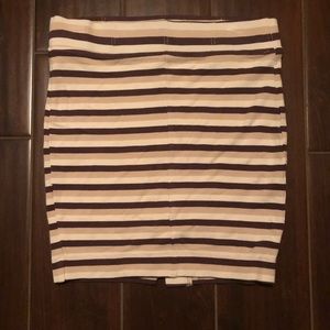 Catch My i Size: Small Brown, Tan & Cream Skirt